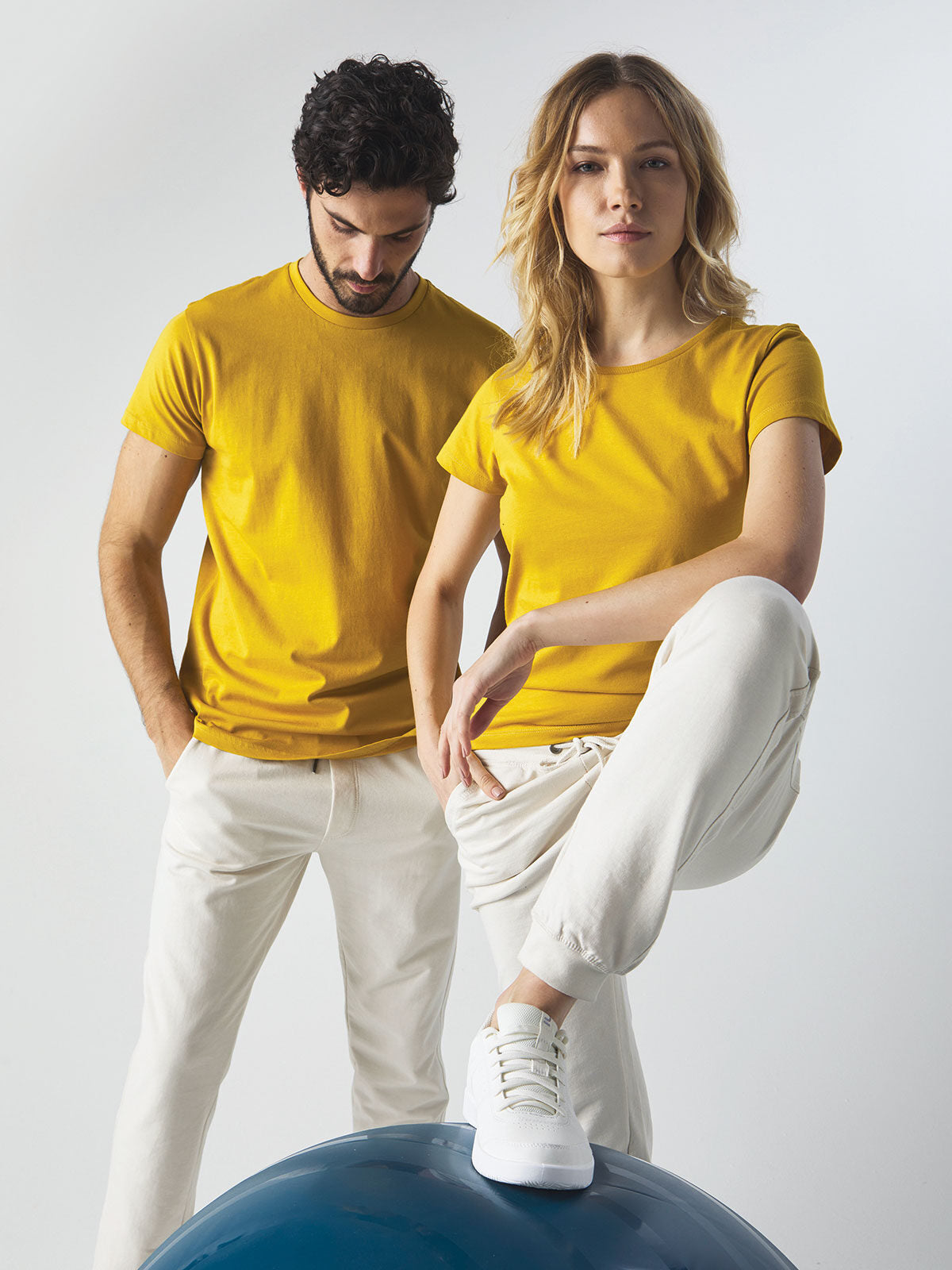 BS050 T-shirt organic Moon UOMO (TAGLIE GRANDI)