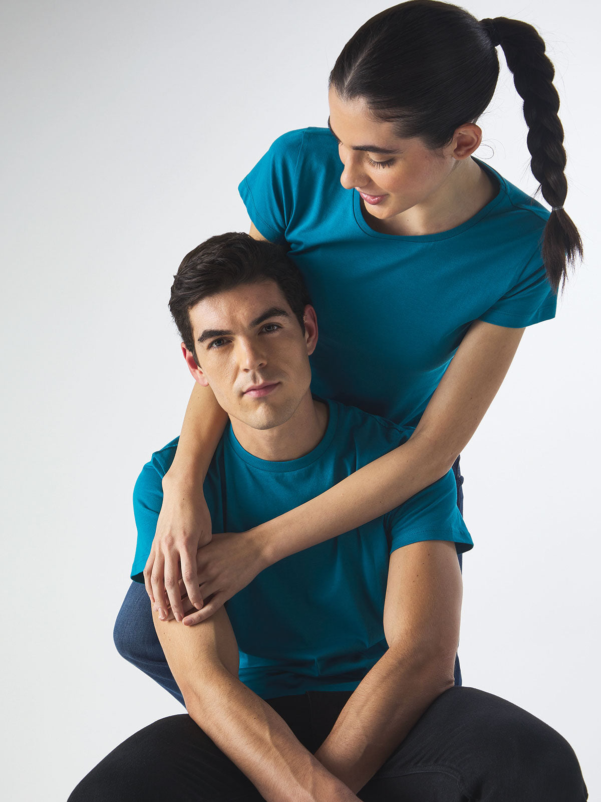 BS050 T-shirt organic Moon UOMO (TAGLIE GRANDI)