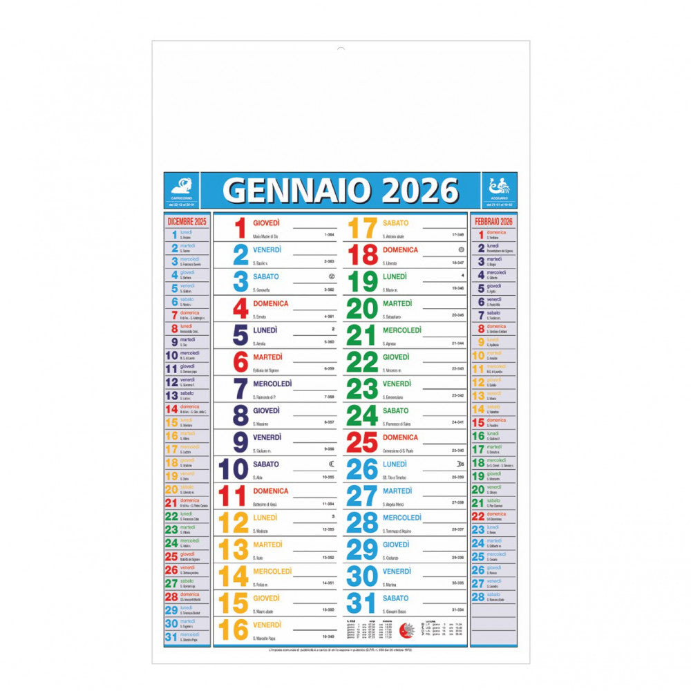 Olandese Multicolor 2026