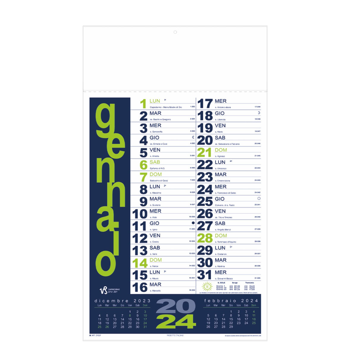 Calendari Serie Portoghese