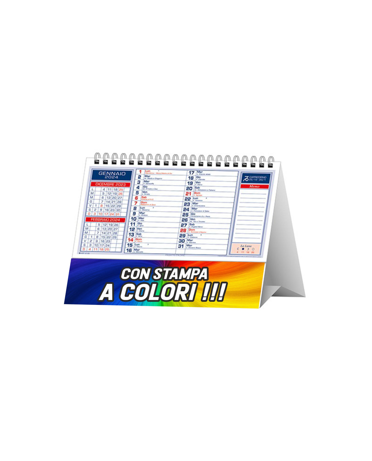 Calendario da Tavolo basic 2026