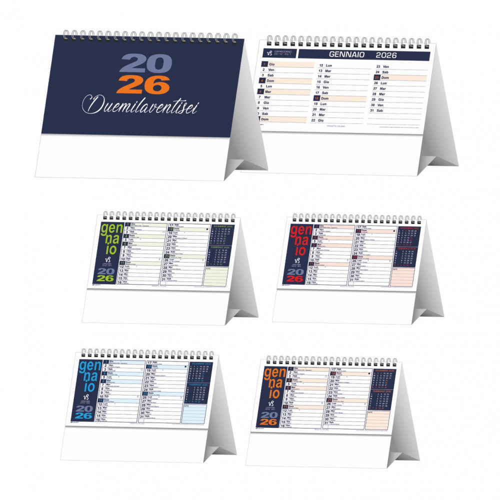 Calendario da Tavolo portoghese 2026
