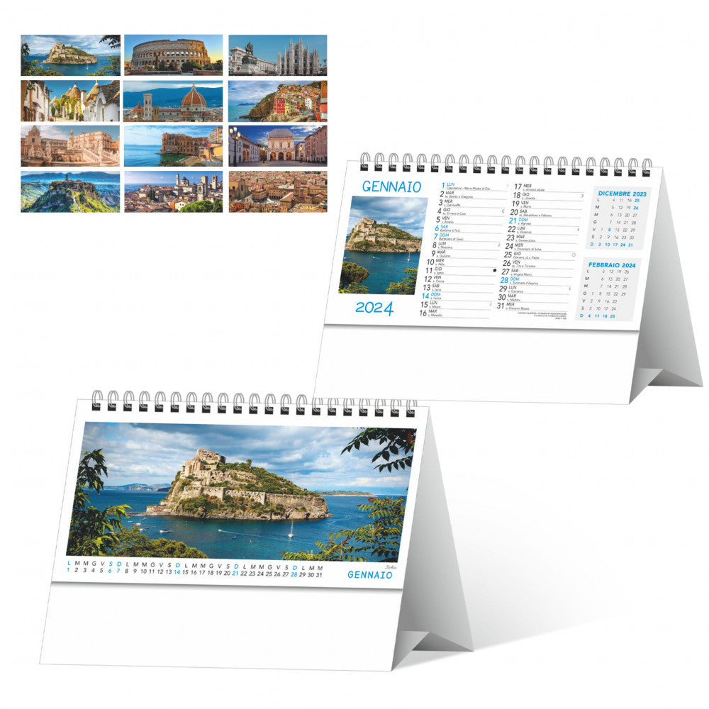 Calendario da Tavolo Illustrato