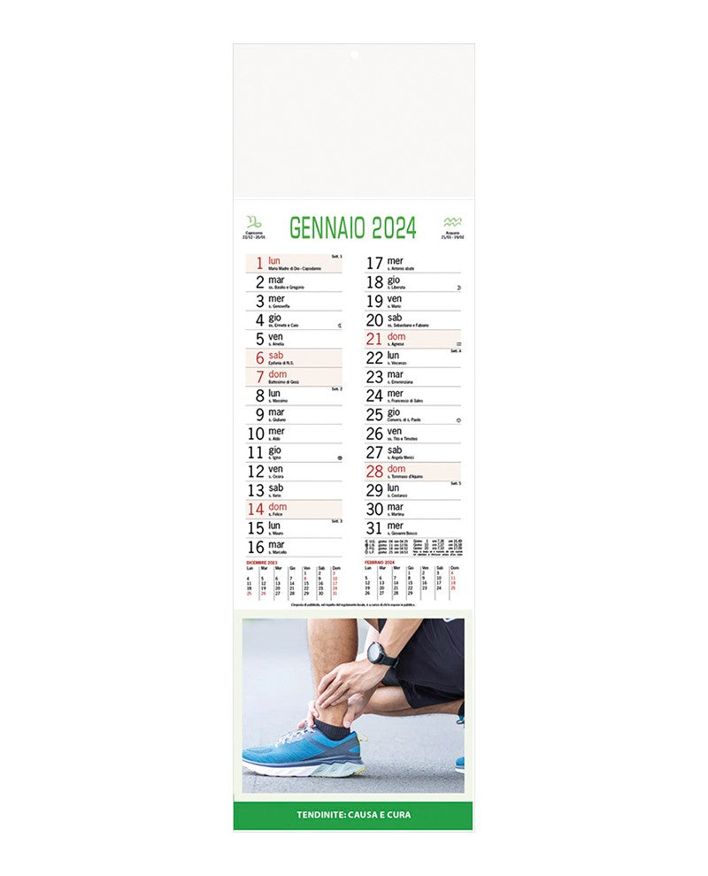 Calendario Silhouette 2026